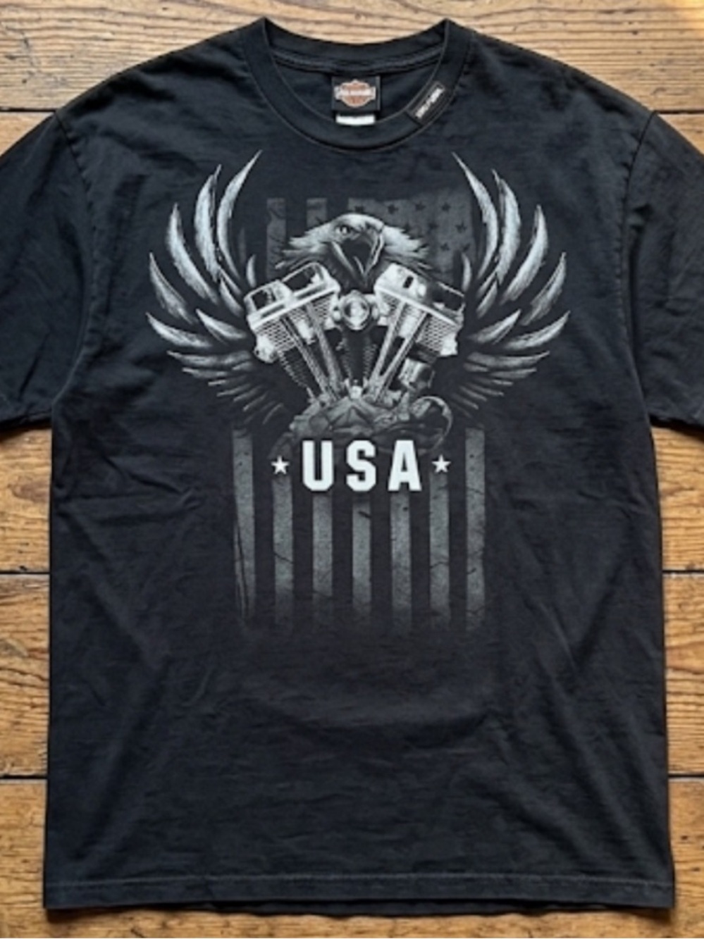 Harley Davidson style shirt Vintage Y2K men’s size 2XL